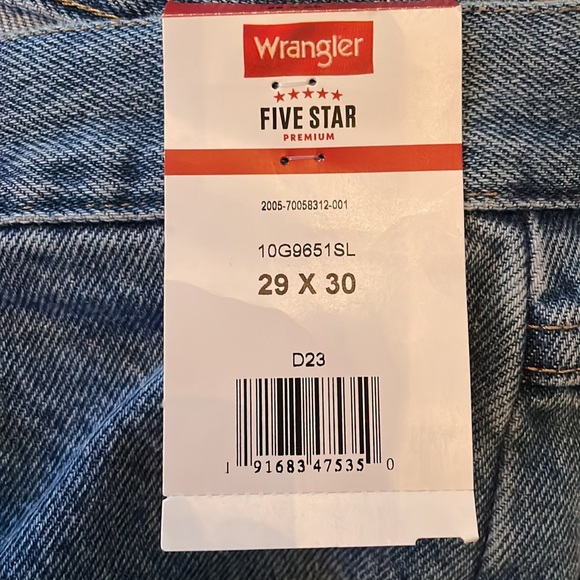 Wrangler Five Star Regular Fit Jeans - Picture 3 of 4